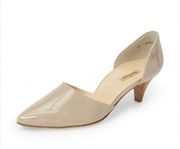 PAUL GREEN Julia D’Orsay Nude Patent Leather Pump Size 8 UK / 10.5 US