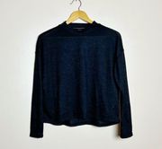 Black Boutique Mock Neck Sweater Size S NWT