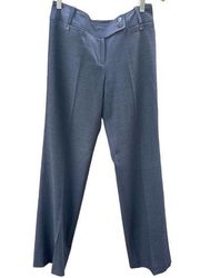 Ann Taylor Lindsay trousers in dark heather gray wide leg