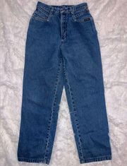 Vintage Denim Rockies Women’s Western Cowboy Pants Size 28” Waist Tagged 11/12