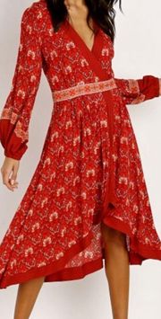 | Jewel Soirée Red Dress