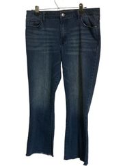 Social Standard by Sanctuary Mid Rise Kick Crop Jeans Size 14