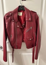 Vegan Leather Jacket