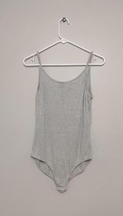 Urban Outfitters Ribbed Scoop Back Bodysuit