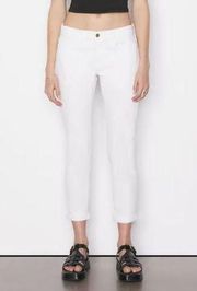 FRAME Le Garçon Boyfriend‎ Denim in White