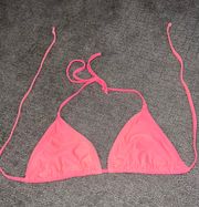 Pink Triangle Top Bikini