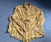 Size 2X Yellow Flannel