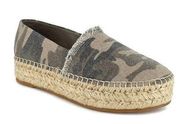 Splendid Laney Sage Camo espadrille size 8M