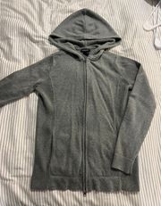 Gray Zip Up Sweatshirt 