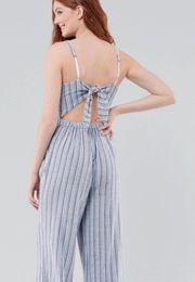 Striped Jumpsuit