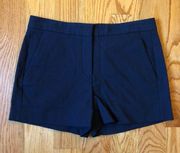 Theory Kasim navy blue shorts size 0