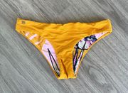 Yellow  Reversible Bikini Bottoms