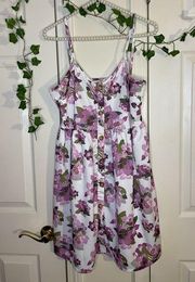 Floral dress with