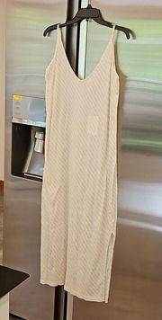 💕THE GREAT💕 The Slip Dress ~ Washed White MicroDot Size 3 Large NWT