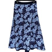 Draper James blue lace skirt 0