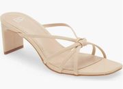 bp. Karsyn Strappy Slide Sandal Heel In Nude