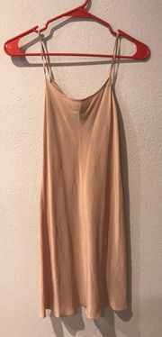 Beige Slip Dress