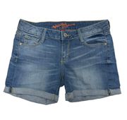 Jeans Cuffed Denim Shorts (5)