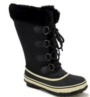 NIB NEW JBU Snowy Tall All Weather Boot, Black SZ-8 Faux Fur