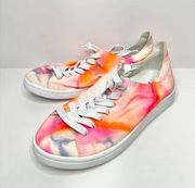 SCHUTZ Sneakers Size 6B Multicolor Womens Ofelia Leather Shoes