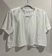 NWT  Women's Cotton Cropped Tee Size 2.