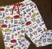 Friends Sleep Lounge Plush Pants - size large