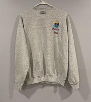 Hava Java  Cotton Blend Crewneck Sweater