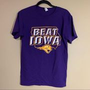 ✨ Jerzees UNI Purple Beat Iowa Shirt Small