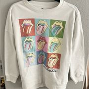 The Rolling Stones Pullover Sweatshirt