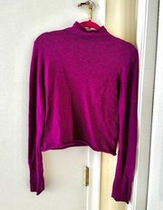 Aritzia Wilfred Darling Sweater in Luminous Violet