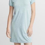 MARINE LAYER T-SHIRT DRESS REESE SEAFOAM