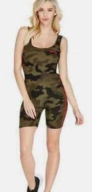 Guess Ronnie Athletic Romper Brooks Camo sz Large NWT