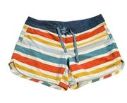 Patagonia  Wavefarer BoardShorts Nylon Beach Swim Outdoor Striped Size 6