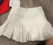 LOveshackfancy lace mini skirt