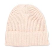 SOLID Shine Cuff Beanie - Light Pink Style & Co