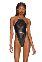 lovewave The Moxie One Piece in Black Sparkle XSmall New Womens Swimsuit