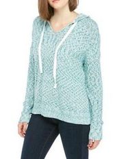 Wonderly | Junior's Mix Yarn Hooded Sweater