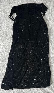 SheIn backless sequin cami dress