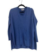 Altar'd State  Cozy Comfort lightweight Pullover Heather Blue Sweater size XS/S