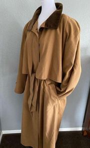 Long Trench Coat Western Ranch Rancher Coat Rain Coat Southwest Oversized 14