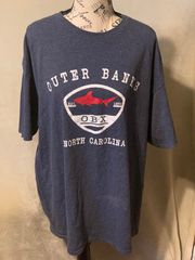 (?) OBX North Carolina Graphic Tee: Size 2XL