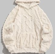 Shearling Teddy Hoody NWT