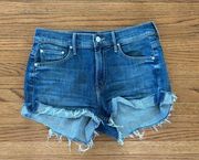 Mother denim shorts