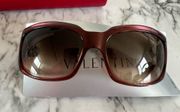 Valentino Sunglasses 5507/S Rectangle Oversized V Logo NWOT