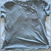 Rag & Bone Gray Pocket Tee size XS