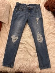 Distressed Jeans