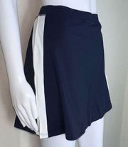 WeWoreWhat Solid Active Skort in St Blue / Optic White