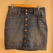 J-crew Denim Skirt