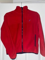 Red Zip Up Jacket