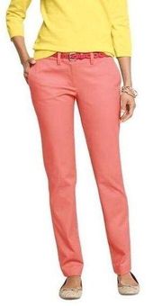 1107 J. Crew Orange Chino Pants Size 2